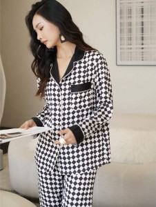 Valerie Nightwear Smoothy Satin Pajama set for girls COMFORTABLE Sleepwear for women