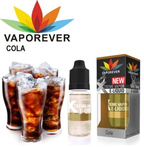 Vaporever E-Liquid Vape Juice 10ml in 0mg, Nicotine Vapor (COLA)