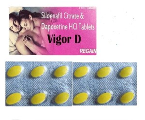 Vigor D Dapoxetine Timing Delay Tablets - 10 Tablets