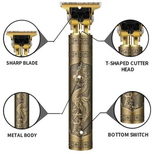 Vintage T9 Trimmer – Classic Charm for Precise Hair Grooming