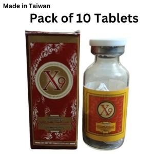 X9 Timing Delay 10 Tablets For Men - Made in Taiwan