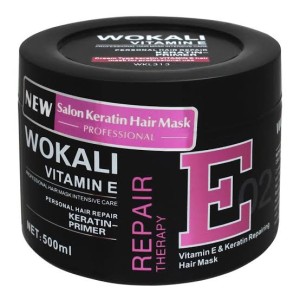 Wokali Vitamin E & Keratin Repairing Hair Mask,