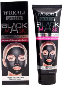 Wokali White Black Peel-Off Face Mask - 130ml