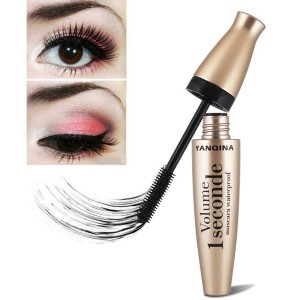 YANQINA Lash Cosmetics No-Blooming Waterproof Eye Black Volume Extension Natural Makeup Eyelash YANQINA Mascara
