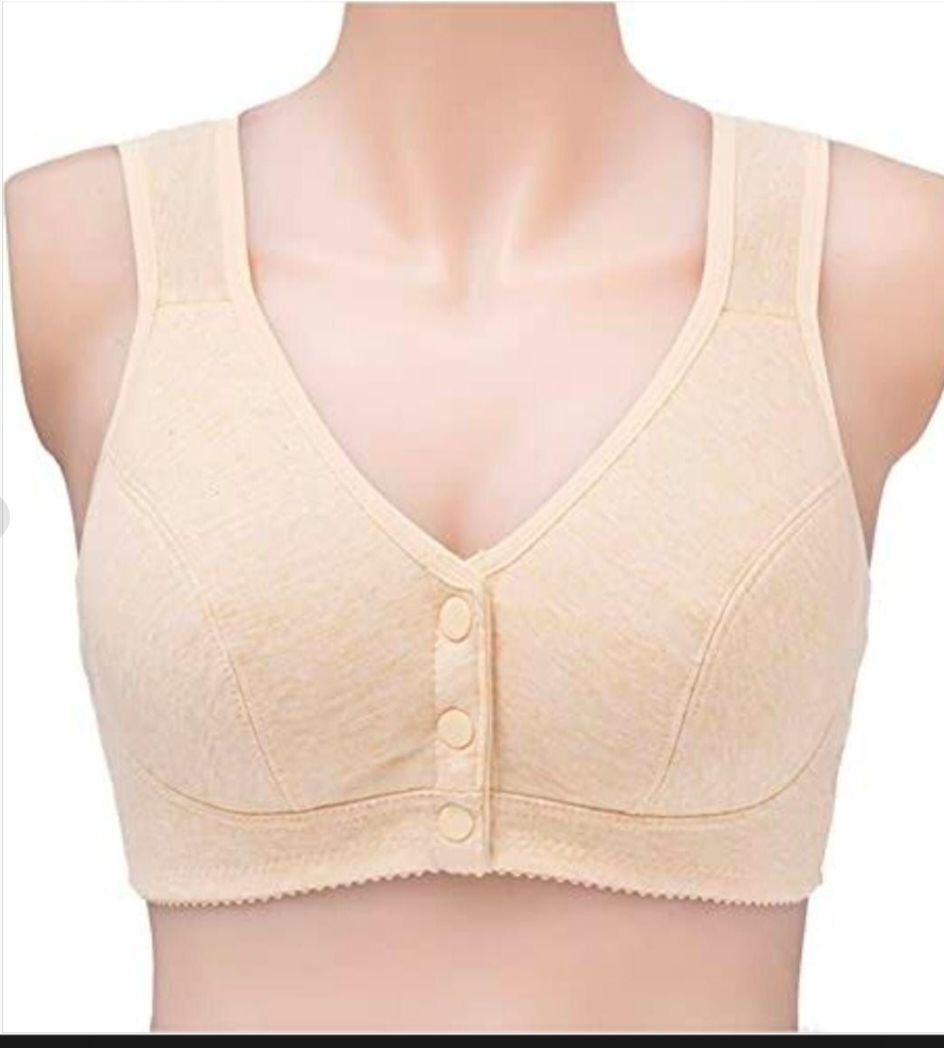 Buy New Front Buckle Bra Women Soft Cotton Bras Plus at Lowest