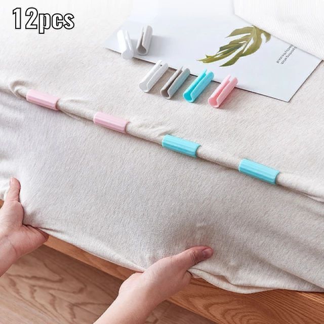 Buy Pack of 12 Multi Function Bed Sheet Clips at Lowest Price in Pakistan