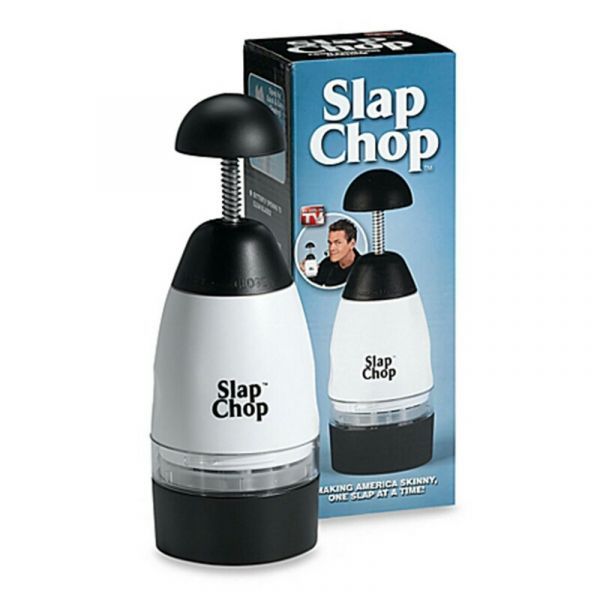Original Slap Chop Slicer with Stainless Steel Blades, Vegetable Chopper
