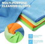 24 PCS Kitchen Dusters Cleaning Duster Cloth Kitchen Shelves Cleaner Clothes Kitchen Towel Microfiber Cleaning Cloth Washable and Reusable