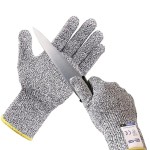 Anti Cut Proof Gloves Level 5 Safety Work Cut Resistant Gloves