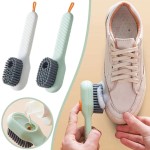 Automatic Liquid Discharge Shoes Brush Deep Cleaning Washing Clothes Soft Bristles Household Tools Laundry Cleaning Brushes