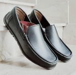 Black Men Loafers moccasin Formal shoes high quality Export quality