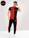 Black nd Red Track Suit For Mens