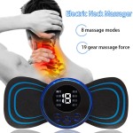 EMS Smart Mini Portable Massager - Compact Wireless TENS Unit for Soothing Muscle Relief and Relaxation
