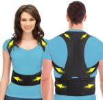 High Quality Back Brace Real Doctor Posture Corrector Therapy Shoulder Belt Lower and Upper Back Pain Relief For Men & Women