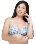 Pack Of 3 - Imported Best Quality Printed Non Padded Bras For Women/Girls