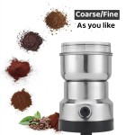 Mini Electric Grinder Stainless Steel Coffee Grinder For Coffee Beans, Spices, Masala Grinder Machine 220V