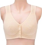 New Front Buckle Bra Women Soft Cotton Bras Plus By Hk Outfits