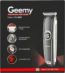 Professional Gemei Black Hair Trimmer And Shaver For Men - Model Gm-6050 Hair Trimmer Men Hair Clipper Hair Grooming Kit Hair & Beard Shaving Machine