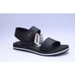 Stylish men ultra soft kito sandals in Black color for summer use latest design.