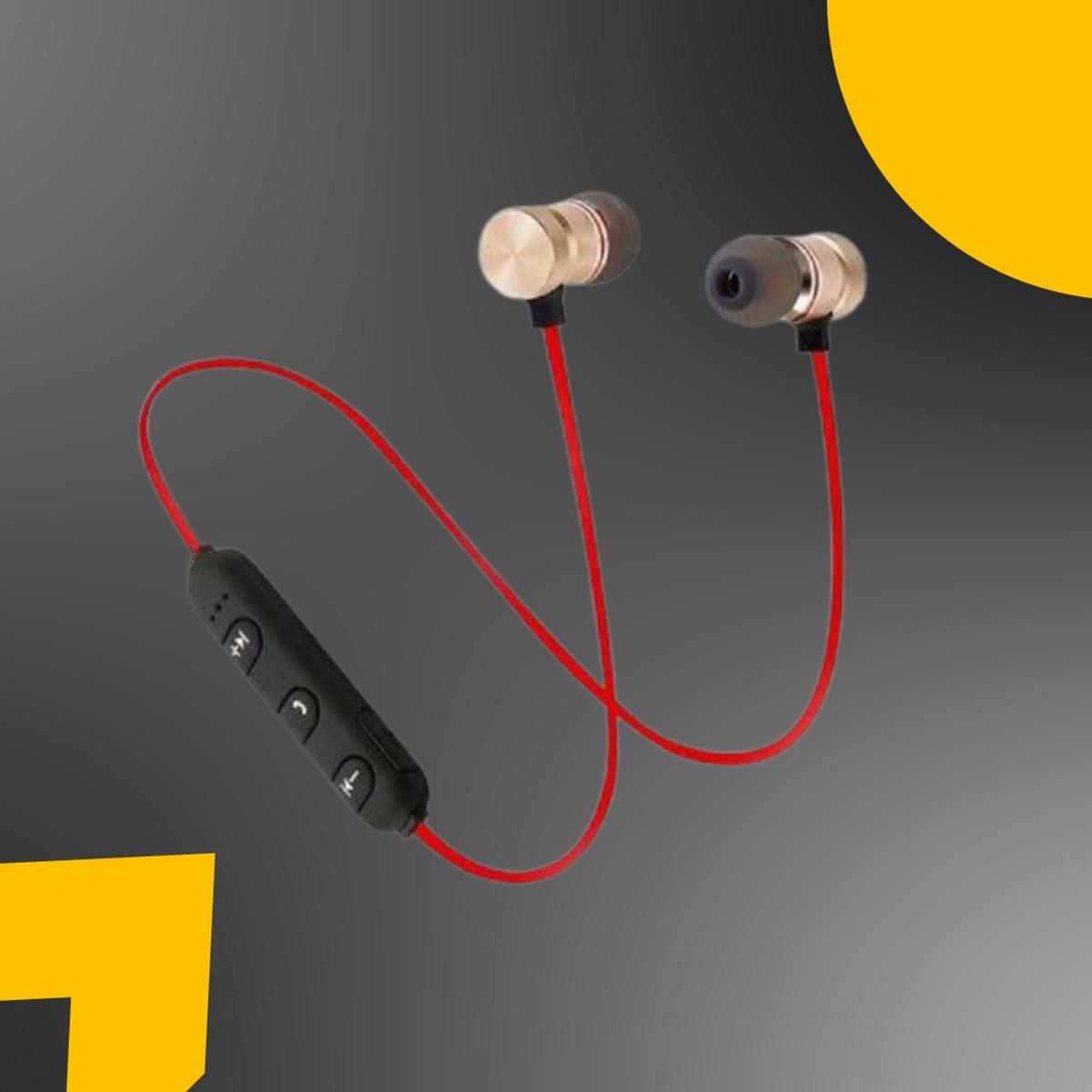 Buy Wireless Bluetooth Sports Hand free Earphone Magnet Headset Handfree  Multicolor at Lowest Price in Pakistan